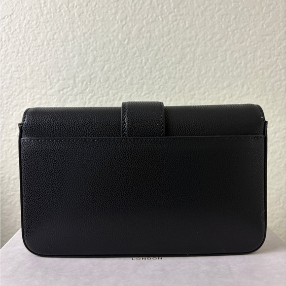 Jimmy Choo Cheri Black Crystal Buckle Crossbody Bag - Picture 3 of 7